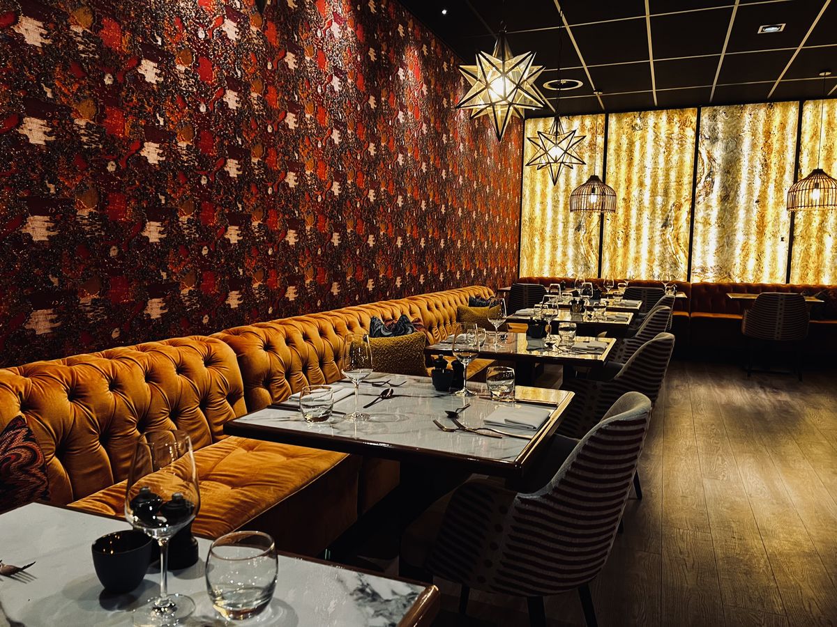 Zithoek in Restaurant Duna