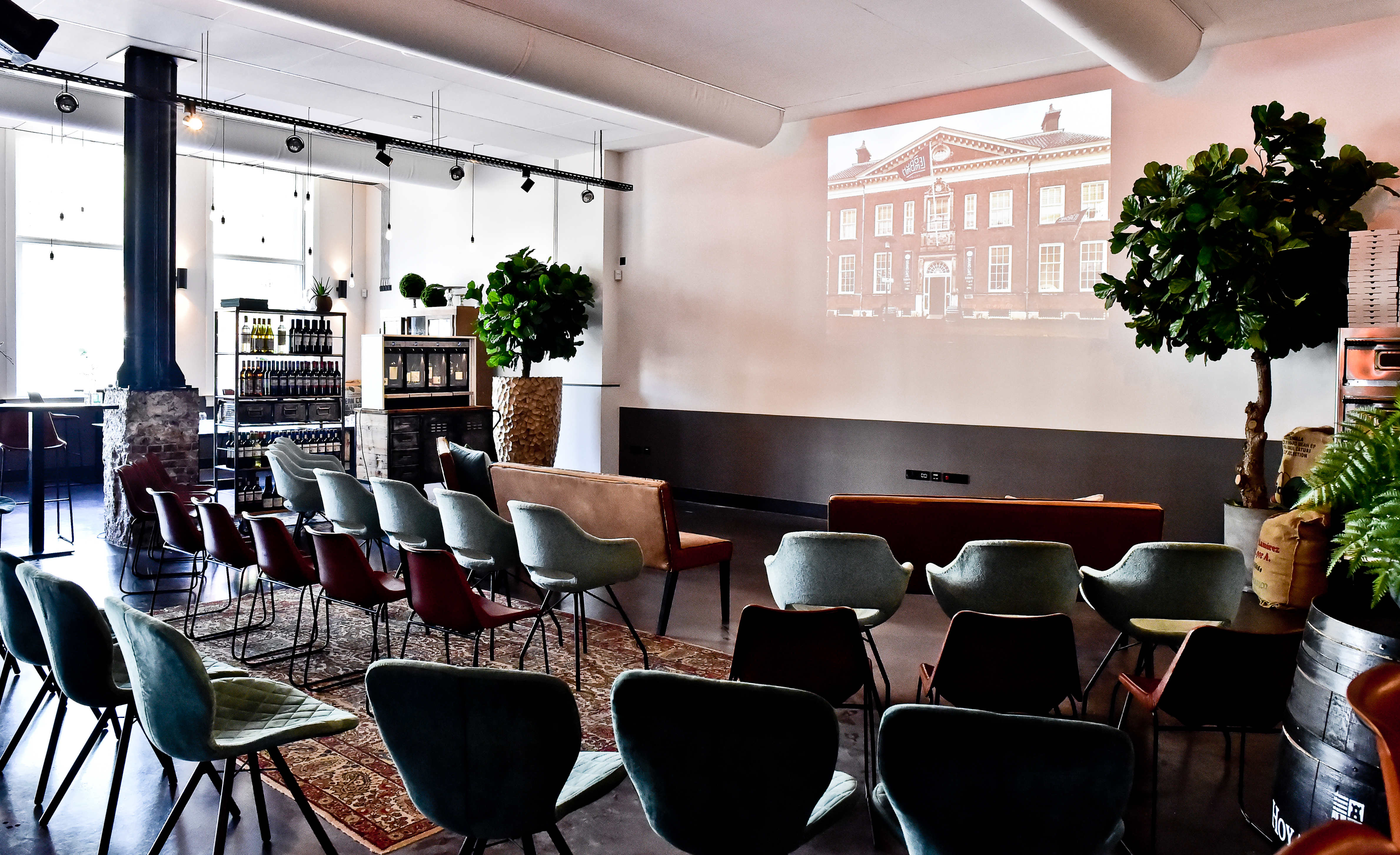 Ledeboer zaal vanuit hoekzicht