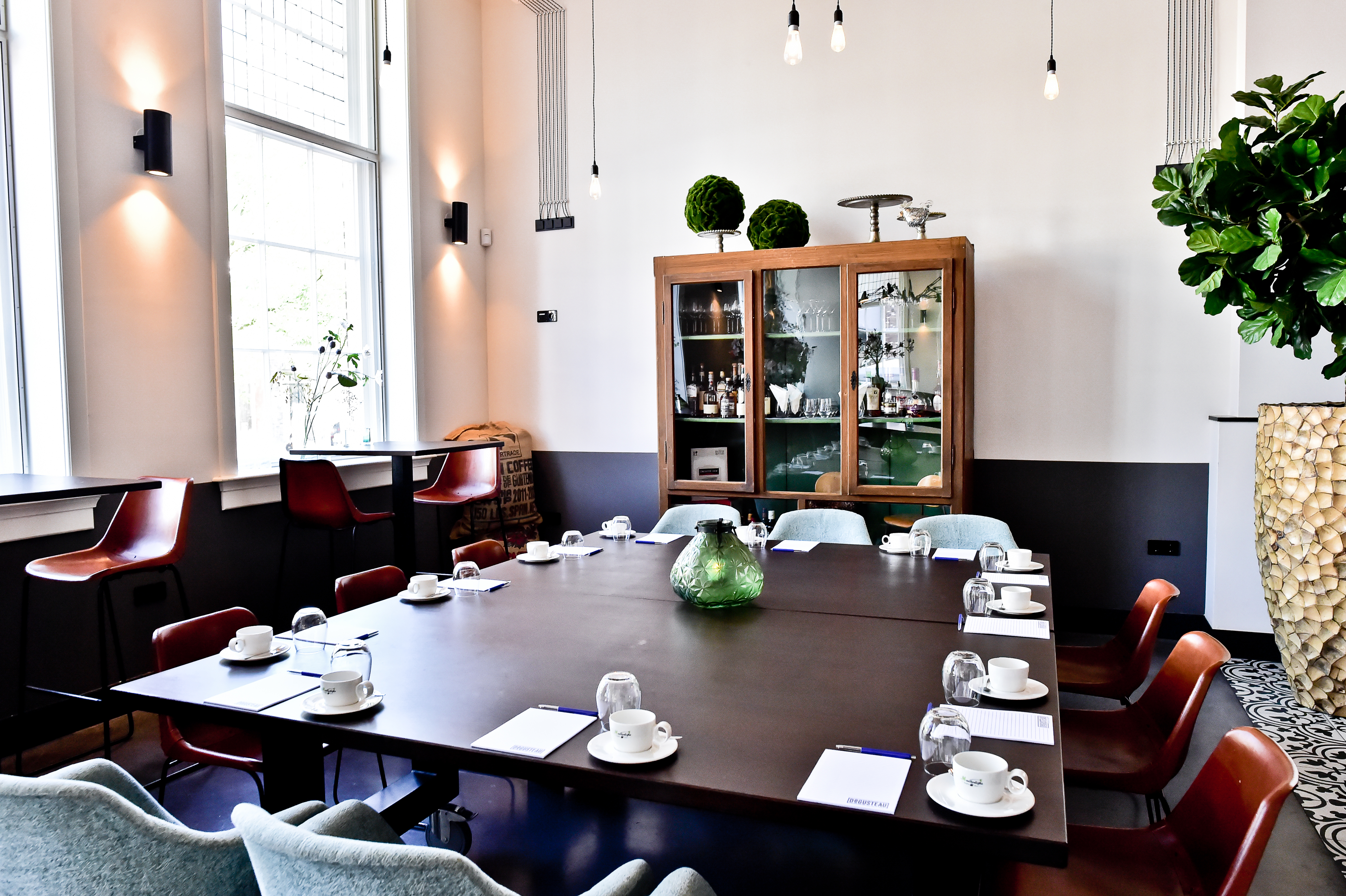 Detail van interieur in Ledeboer