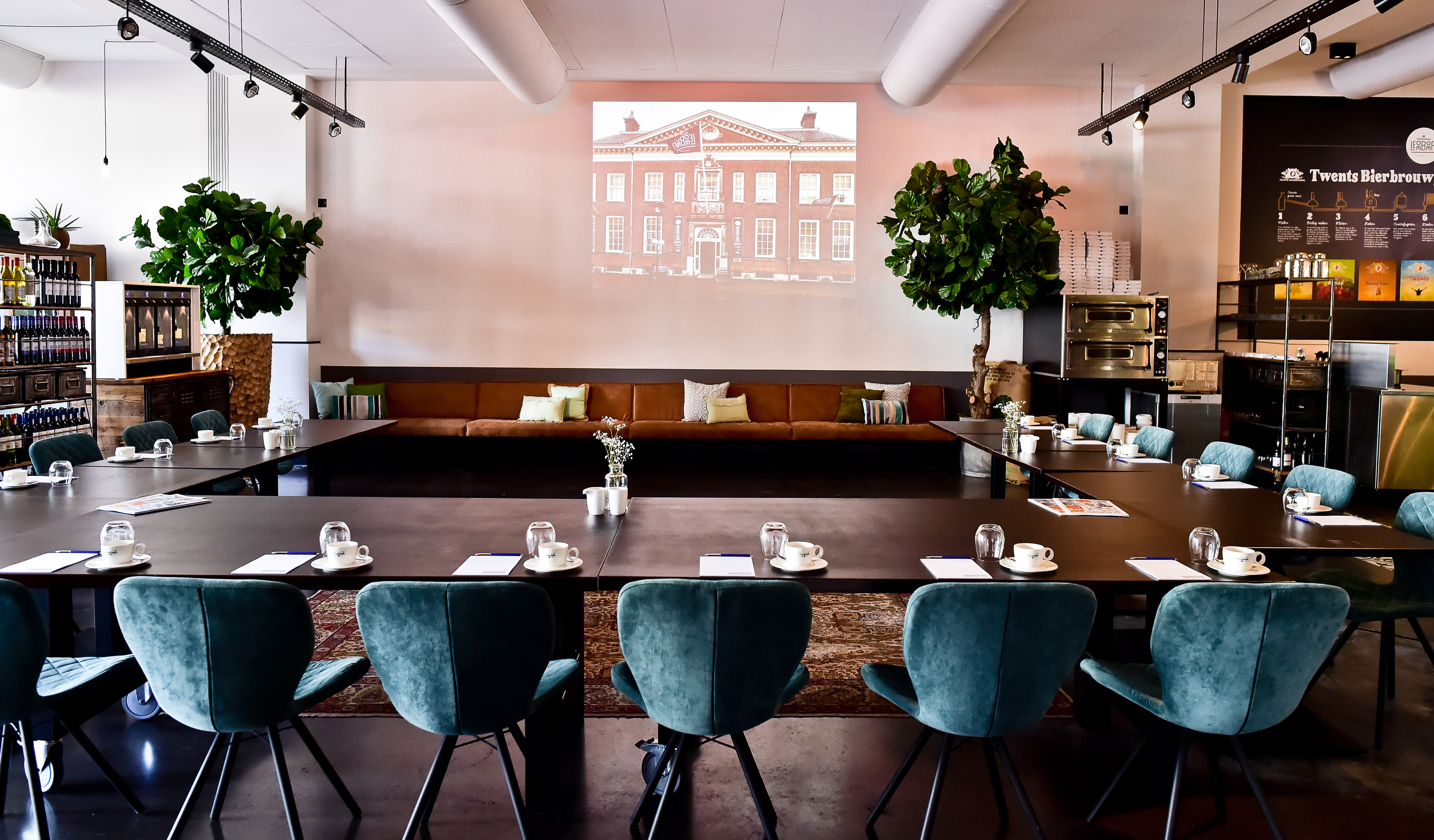 Close-up van Ledeboer decoratie